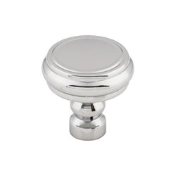 Brixton Rimmed Knob 1 1/4 Inch - Polished Chrome - PC