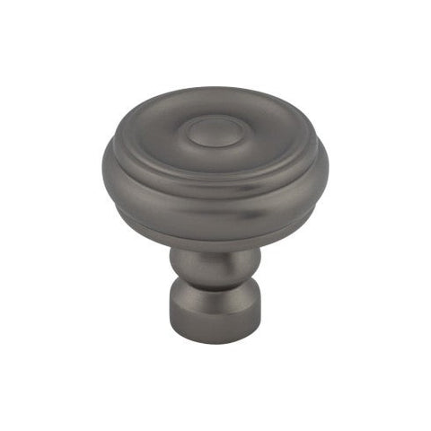 Brixton Button Knob 1 1/4 Inch - Ash Gray - AG