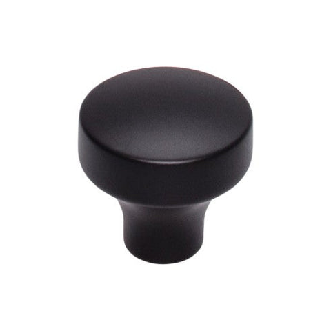 Kinney Knob 1 1/4 Inch - Flat Black - BLK