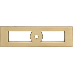 Hollin Knob Backplate 3 3/4 Inch - Honey Bronze - HB