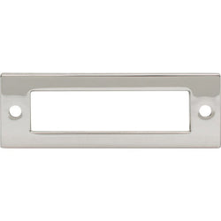 Hollin Backplate 3 Inch (c-c) - Polished Nickel - PN