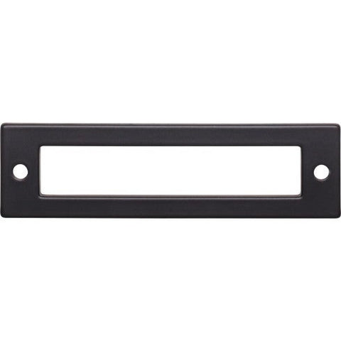 Hollin Backplate 3 3/4 Inch (c-c) - Flat Black - BLK