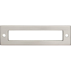 Hollin Backplate 3 3/4 Inch (c-c) - Brushed Satin Nickel - BSN