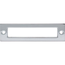 Hollin Backplate 3 3/4 Inch (c-c) - Polished Chrome - PC