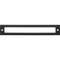 Hollin Backplate 6 5/16 Inch (c-c) - Flat Black - BLK