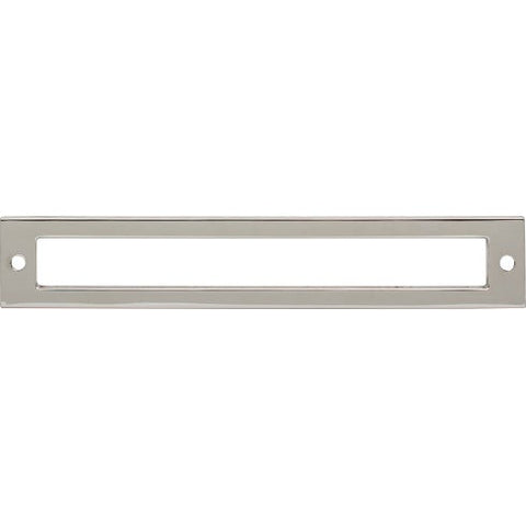 Hollin Backplate 6 5/16 Inch (c-c) - Polished Nickel - PN