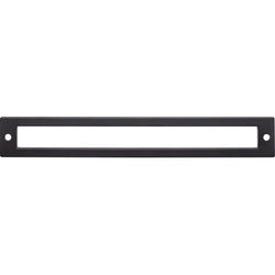 Hollin Backplate 7 9/16 Inch (c-c) - Flat Black - BLK