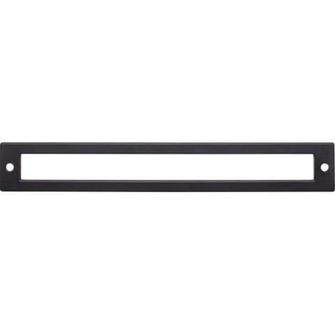 Hollin Backplate 7 9/16 Inch (c-c) - Flat Black - BLK