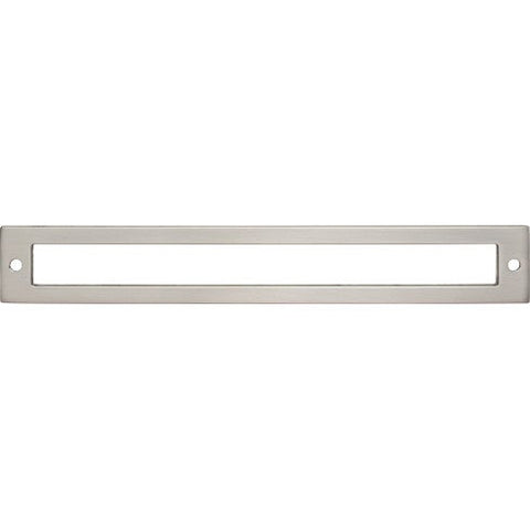 Hollin Backplate 7 9/16 Inch (c-c) - Brushed Satin Nickel - BS