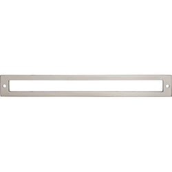 Hollin Backplate 8 13/16 Inch (c-c) - Brushed Satin Nickel - B