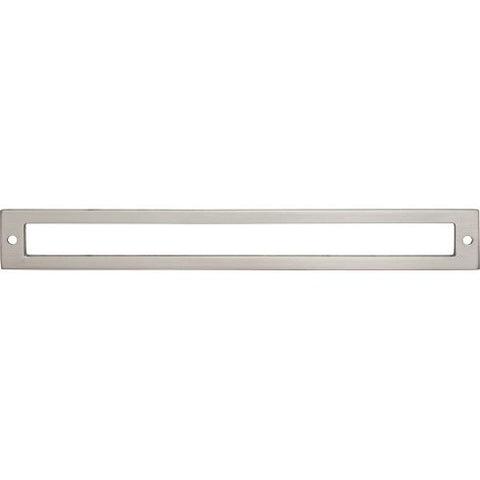 Hollin Backplate 8 13/16 Inch (c-c) - Brushed Satin Nickel - B