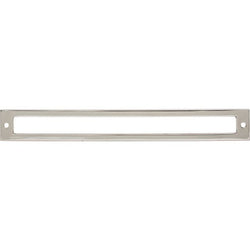 Hollin Backplate 8 13/16 Inch (c-c) - Polished Nickel - PN