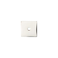 Square Backplate 1 Inch - Polished Nickel - PN