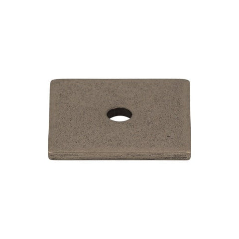 Square Backplate 1 Inch - Pewter Antique - PTA