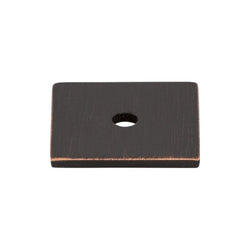 Square Backplate 1 Inch - Tuscan Bronze - TB