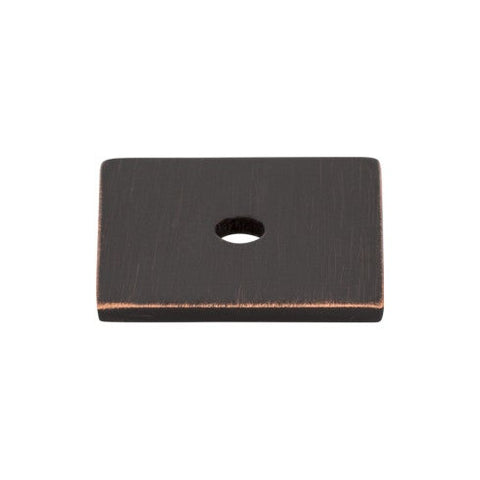 Square Backplate 1 Inch - Tuscan Bronze - TB