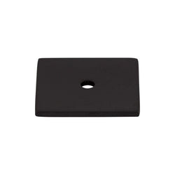 Square Backplate 1 1/4 Inch - Flat Black - BLK