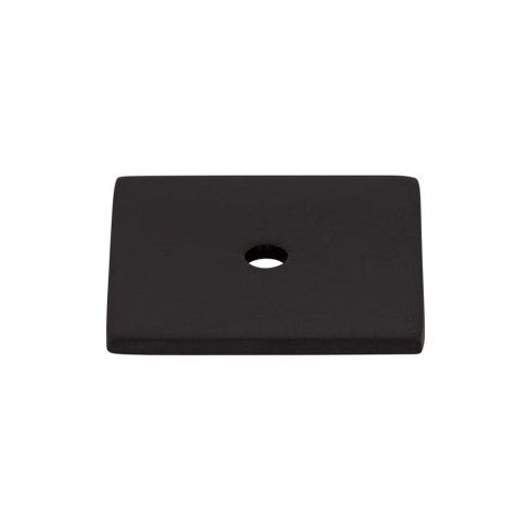 Square Backplate 1 1/4 Inch - Flat Black - BLK