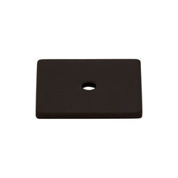 Square Backplate 1 1/4 Inch - Oil Rubbed Bronze - ORB