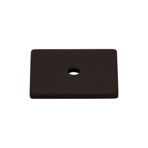 Square Backplate 1 1/4 Inch - Oil Rubbed Bronze - ORB