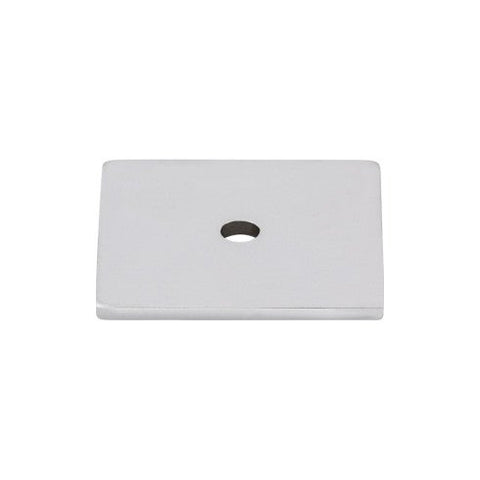 Square Backplate 1 1/4 Inch - Polished Chrome - PC