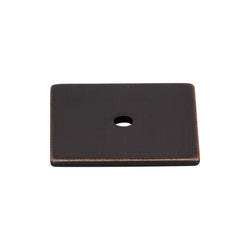 Square Backplate 1 1/4 Inch - Tuscan Bronze - TB