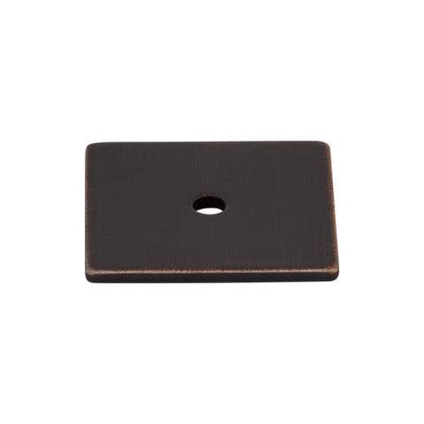 Square Backplate 1 1/4 Inch - Tuscan Bronze - TB