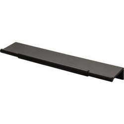 Crestview Tab Pull 8 Inch (c-c) - Flat Black - BLK