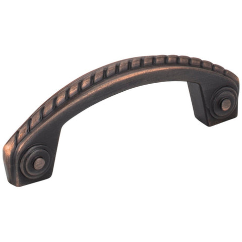 Rhodes 3" Pull (OA - 3-3/4" ) - Brushed Oil Rubbed Bronze