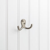 Hooks  Wall Hooks - Satin Nickel