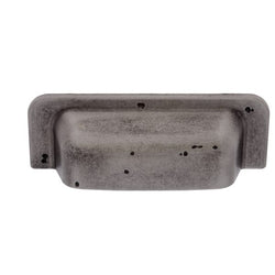 Bedrock Collection Rustic Nickel 96 mm Rustic Square Cup Pull,