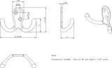 Hooks  Wall Hooks - Satin Nickel